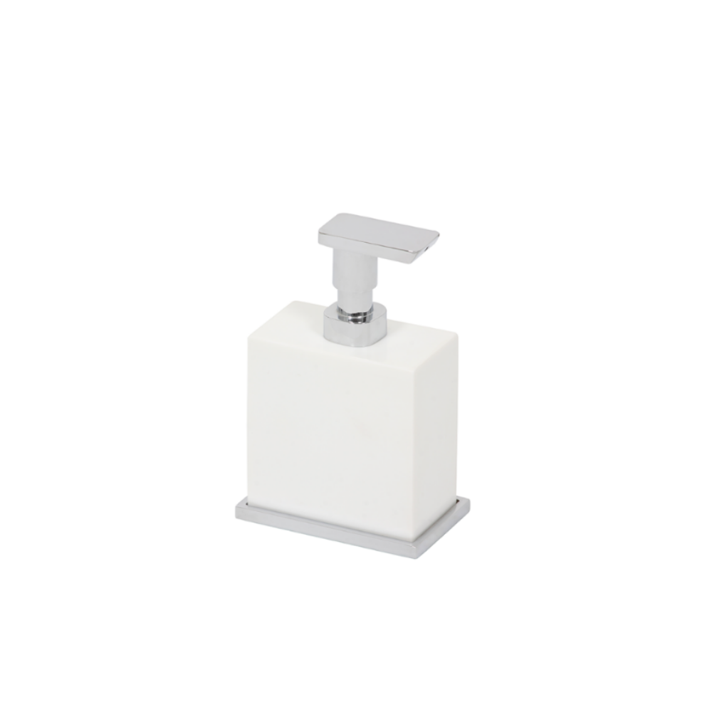 Frame Soap Dispenser White Corian