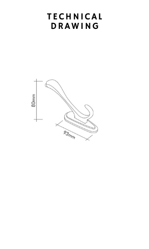 mondeo hook technical drawing