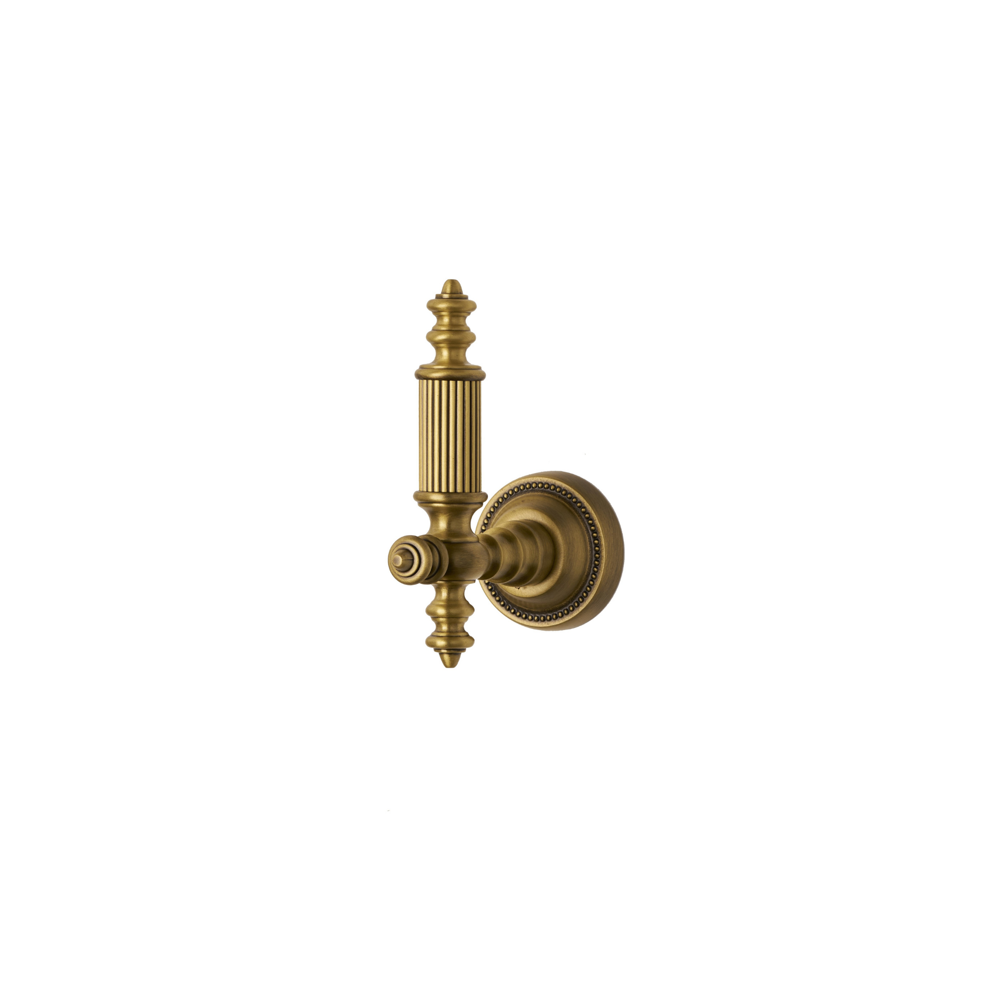 Antik Robe Hook Brass Oxide