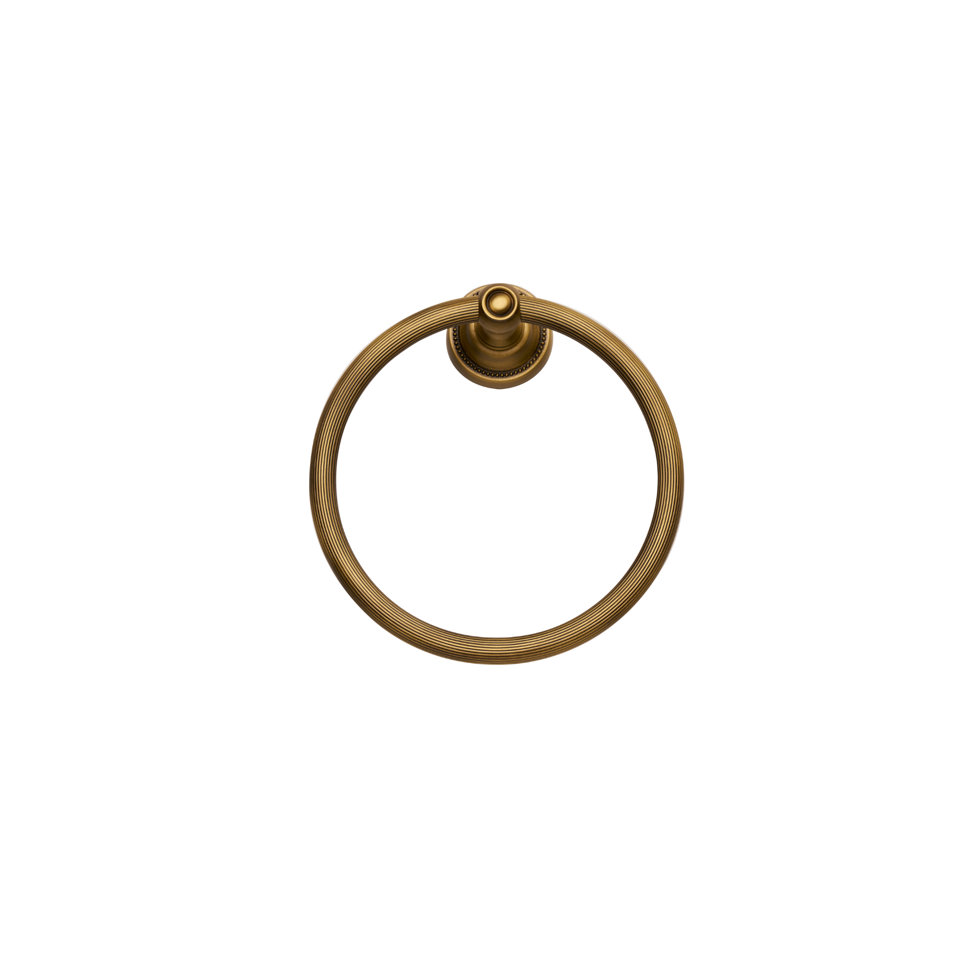 Antik Towel Ring Brass Oxide