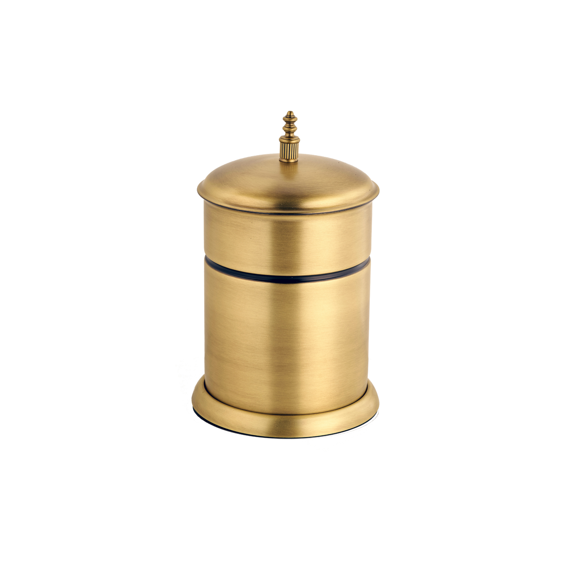 Antik Waste Bin Brass Oxide