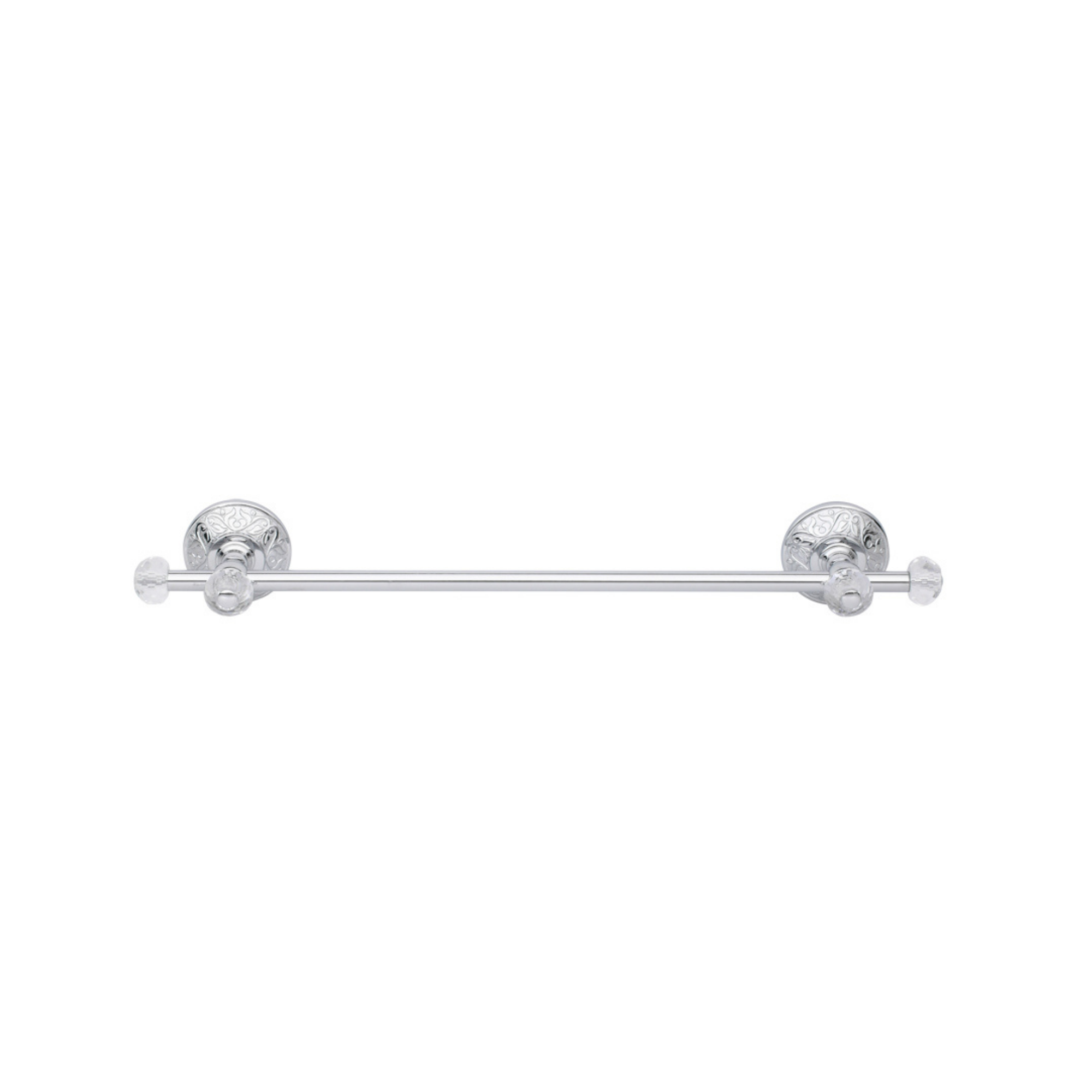 Blossom with Crystal Towel Rail Chrome