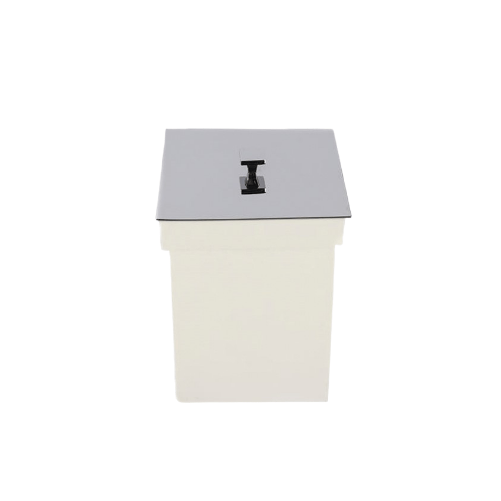 Frame Brass Trash Bin