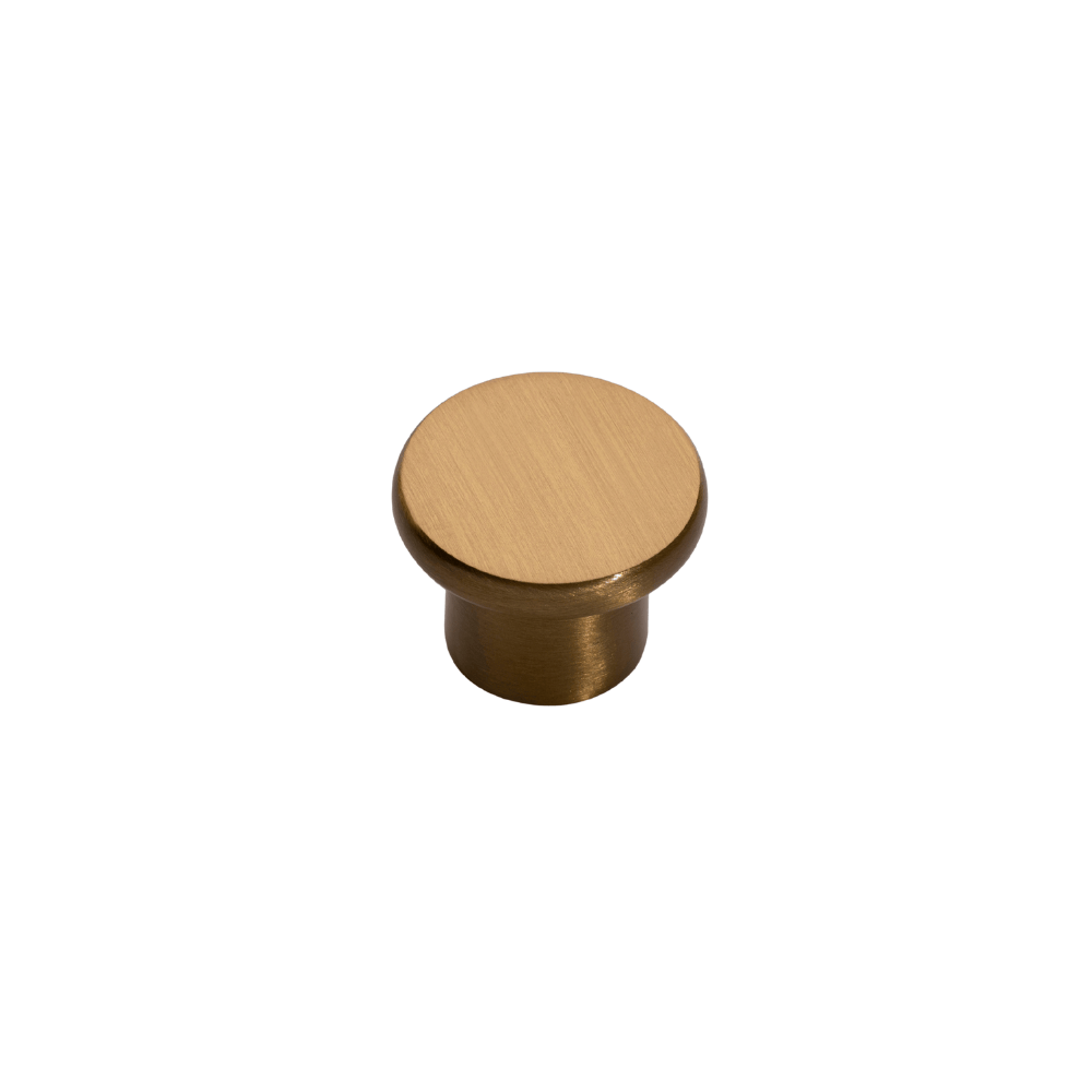 Moon Brass Cabinet Knob